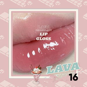 LEEMEMBER Lava Chocolate Lip Gloss Mirror Lipstick Li Meng荔萌熔岩巧克力唇蜜 镜面唇釉口红