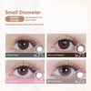 MOODY Trial Pack - 1 Day (2pcs) Mirror Mirror MOODY美瞳日抛试用装伽罗棕