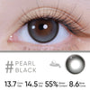 MOODY Moody Classic - 1-Day (10pcs) Pearl Black MOODY美瞳日抛经典系列珍韵雅黑