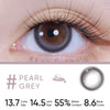 MOODY Moody Classic - 1-Day (10pcs) Pearl Grey MOODY美瞳日抛经典系列珍韵灰