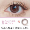 MOODY Moody Classic - 1-Day (10pcs) Camellia Brown MOODY美瞳日抛经典系列山茶豆棕