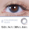 MOODY Teenage Daydream - 1-Day (10pcs) Coldsmoke Isles MOODY美瞳日抛少女白日梦冷烟岛屿