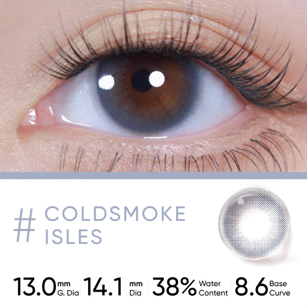 MOODY Teenage Daydream - 1-Day (10pcs) Coldsmoke Isles MOODY美瞳日抛少女白日梦冷烟岛屿