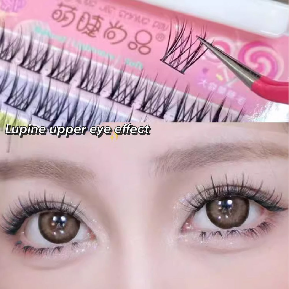 MJSP 392 Clusters False Eyelashes Book Large Capacity Fake Eyelash Meng Jie Shang Pin 萌睫尚品392簇大容量混合假睫毛睫毛书