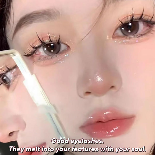 MJSP 40 Large Capacity Mixed One Piece False Eyelashes Book Meng Jie Shang Pin 萌睫尚品40条一片式大容量混合睫毛书 假睫毛超大混装