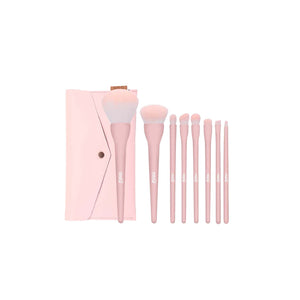 MSQ Sweet Candy Makeup Brush Set (8 Pcs) 魅丝蔻8支糖果化妆刷套装全套