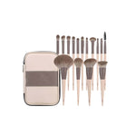 MSQ Coffee Latte Makeup Brush Set 支奶咖化妆刷套装全套 (15 Pcs)