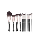 MSQ Black Cat Makeup Brush Set 魅丝蔻12支黑猫化妆刷套装全套 (12 Pcs)