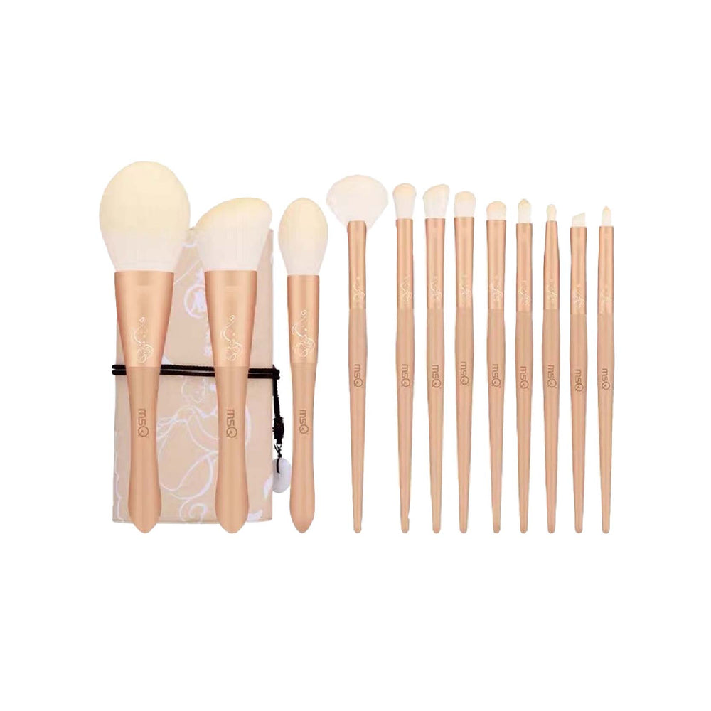 MSQ Roly Poly Makeup Brush Set 魅丝蔻12支不倒翁化妆刷套装全套 (12 Pcs)