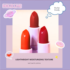 HOLD LIVE X MADDIE BEAR Soft Matte Lipstick Holdlive