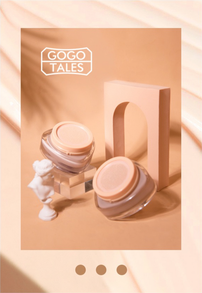 GOGO TALES Natural Foundation Cream Gogotales