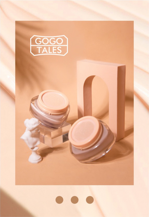 GOGO TALES Natural Foundation Cream Gogotales