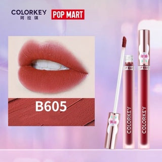 COLORKEY X POP MART Lip Gloss Velvet Matte & Watery Mirror Texture Liquid Lipstick Colorkey 珂拉琪泡泡玛特空气唇釉丝绒雾面镜面