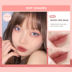 JUDYDOLL X Pop Mart Collection Matte Lip Mud Judydoll 橘朵泡泡马特联名小奶泥唇泥 橘朵哑光唇泥