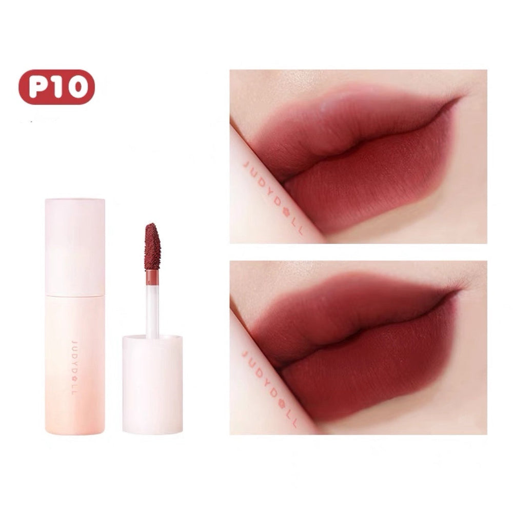 JUDYDOLL X Pop Mart Collection Matte Lip Mud Judydoll 橘朵泡泡马特联名小奶泥唇泥 橘朵哑光唇泥