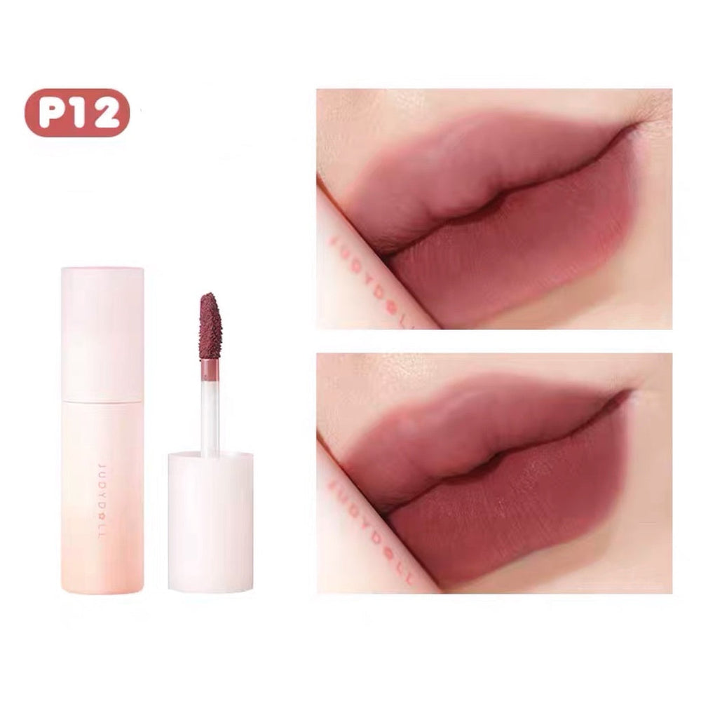 JUDYDOLL X Pop Mart Collection Matte Lip Mud Judydoll 橘朵泡泡马特联名小奶泥唇泥 橘朵哑光唇泥