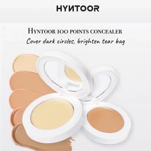 HYNTOOR 100 Points Concealer/ Under Eye Setting Powder/ Highlighter