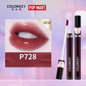 COLORKEY X POP MART Lip Gloss Velvet Matte & Watery Mirror Texture Liquid Lipstick Colorkey 珂拉琪泡泡玛特空气唇釉丝绒雾面镜面