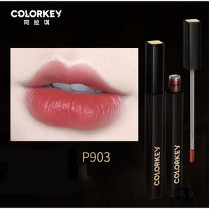 COLORKEY Black Lace Lip Lacquer Liquid Lipstick Velvet Matte Colorkey 珂拉琪黑缎唇釉 迪丽热巴同款