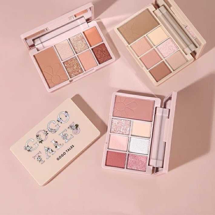 GOGO TALES Flower Blossom Eyeshadow Palette Gogotales