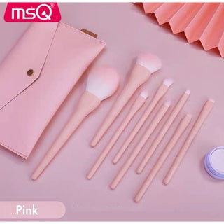 MSQ Sweet Candy Makeup Brush Set (8 Pcs) 魅丝蔻8支糖果化妆刷套装全套