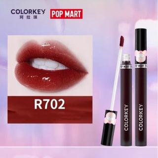 COLORKEY X POP MART Lip Gloss Velvet Matte & Watery Mirror Texture Liquid Lipstick Colorkey 珂拉琪泡泡玛特空气唇釉丝绒雾面镜面