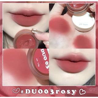 JILL LEEN Creamy Soft Lip Mud Jillleen 炫色小罐装哑光慕斯唇泥