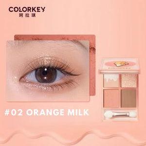 COLORKEY Summer Ice Cream Eyeshadow Palette Colorkey 珂拉琪冰淇淋四色眼影盘