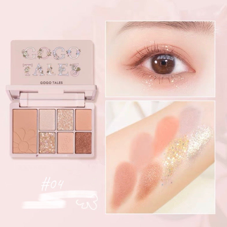 GOGO TALES Flower Blossom Eyeshadow Palette Gogotales