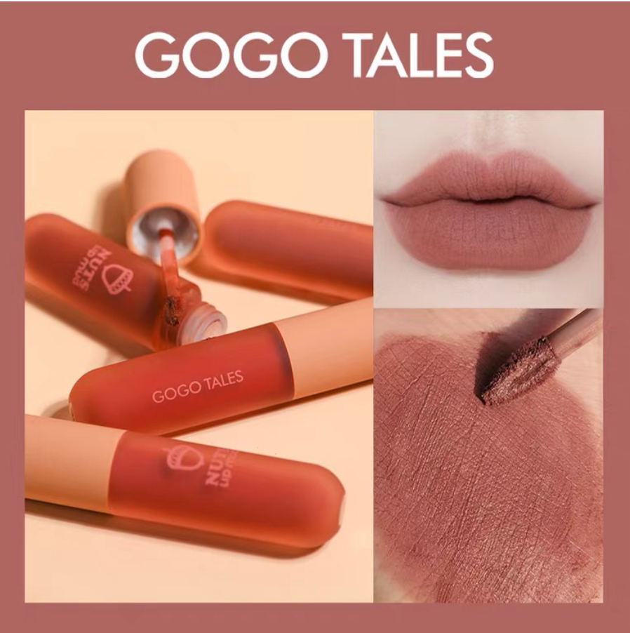 GOGO TALES Ice Cream Nuts Lip Mud Gogotales