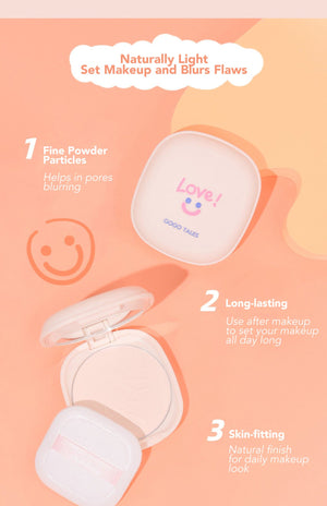 GOGO TALES Smiley Silky Matte Pressed Powder Gogotales