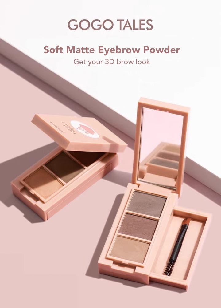 GOGO TALES Soft Matte Eyebrow Powder Gogotales