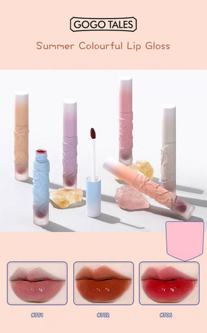 GOGO TALES Summer Colorful Lip Gloss Gogotales