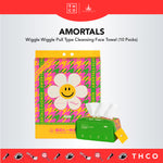 AMORTLAS x Wiggle Pull Type Cleansing Face Towel (10 Packs) 尔木萄Wiggle联名抽取式洗脸巾（10连包）