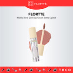 FLORTTE Wackky Girls Dorm Lip Cream Matte Lipstick 花洛莉亚女生宿舍系列奶糕唇霜 雾面哑光口红唇泥