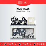 Amortals Double A Powder Puff Set 尔木萄双A粉扑套盒