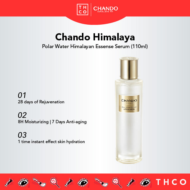 CHANDO Himalaya Polar Water Himalayan Essence Serum (110ml) 自然堂极地圣水精华露喜默因 修护抗皱紧致保湿精华 (110ml)