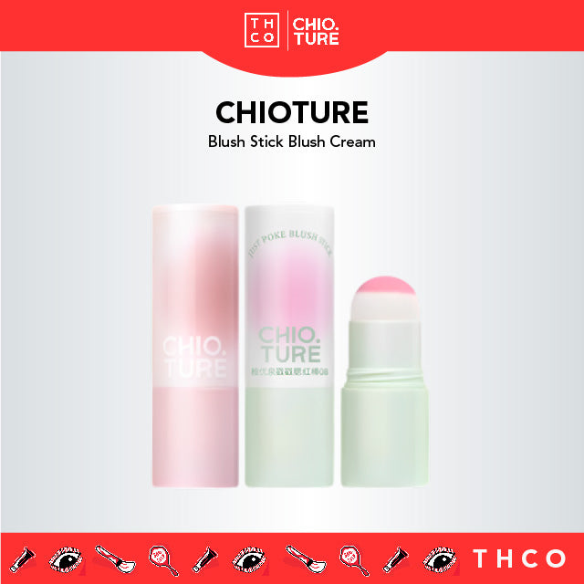 CHIOTURE Blush Stick Blush Cream Chio ture 稚优泉戳戳腮红棒膏 单色腮红膨胀收缩色