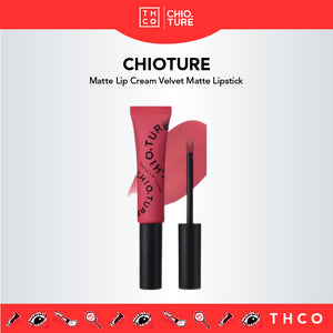 CHIOTURE Matte Lip Cream Velvet Matte Lipstick Chio ture 稚优泉哑光唇霜 雾面丝绒口红