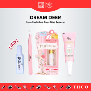 DREAM DEER Single Cluster Segmented Natural False Eyelashes Fake Eyelash 梦鹿单簇分段式假睫毛 单根自然鱼尾小恶魔 懒人三部曲