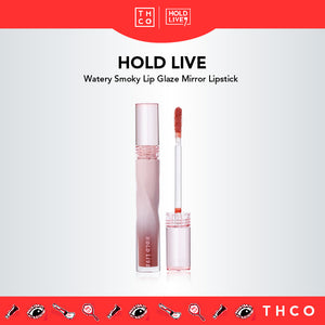 HOLD LIVE Watery Smoky Lip Glaze Mirror Lipstick Holdlive 水光朦胧唇蜜 滋润镜面口红保湿唇釉