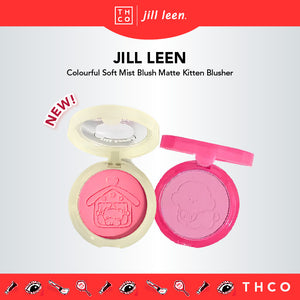 JILL LEEN Colorful Soft Matte Blush Jillleen 缤纷柔雾腮红