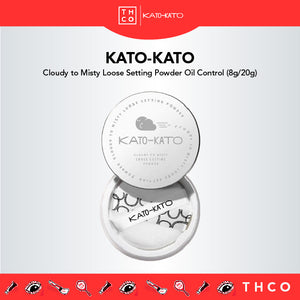 KATO-KATO Cloudy to Misty Loose Setting Powder Oil Control (8g/20g) Katokato 多云转雾控油散粉 控油持妆油皮散粉 (8g/20g)