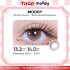 MOODY Moody Collection - 1-Month (2pcs) Drifting Dream MOODY美瞳月抛精选系列浮云梦游