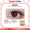 MOODY Trial Pack - 1 Day (2pcs) Picture Perfect MOODY美瞳日抛试用装胶片棕色