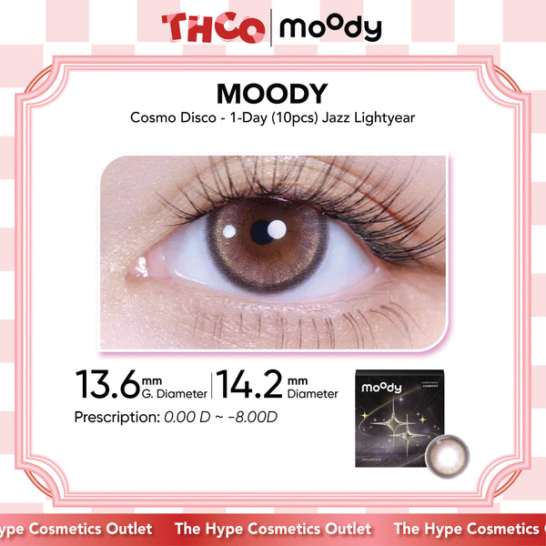 MOODY Cosmo Disco - 1-Day (10pcs) Jazz Lightyear MOODY美瞳日抛太空Disco爵士光年