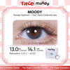 MOODY Teenage Daydream - 1-Day (10pcs) Coldsmoke Isles MOODY美瞳日抛少女白日梦冷烟岛屿