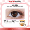 MOODY Moody Classic - 1-Day (10pcs) Picture Perfect MOODY美瞳日抛经典系列胶片棕色