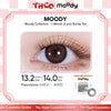 MOODY Moody Collection - 1-Month (2 pcs) Barley Tea MOODY美瞳月抛精选系列麦麦黑茶