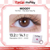 MOODY Trial Pack - 1 Day (2pcs) Tipsy Fig MOODY美瞳日抛试用装微醺花果